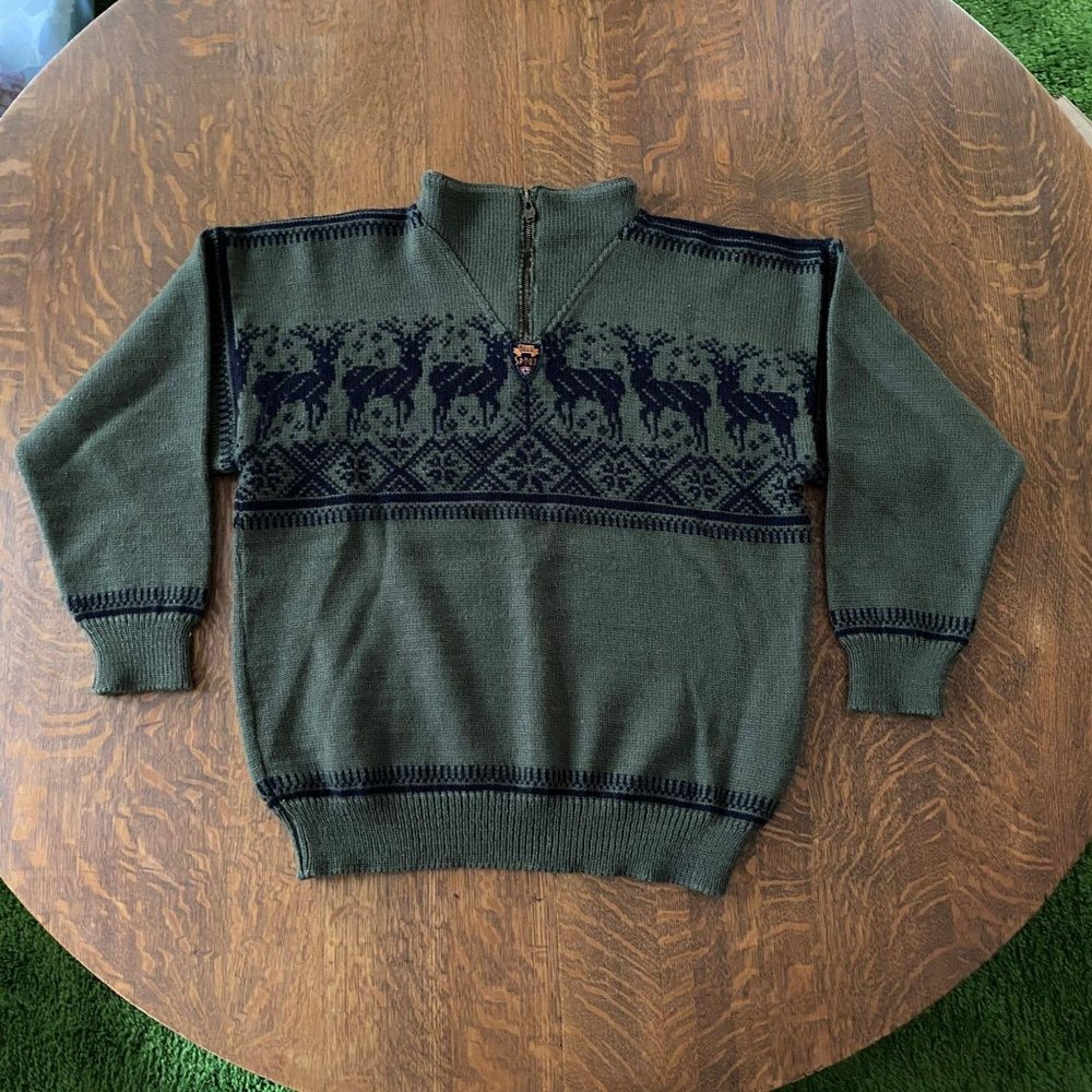 Vintage Dale of Norway Thick Wool Sweater Nordic